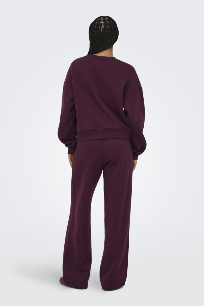 Only bordeaux dames broek | Model