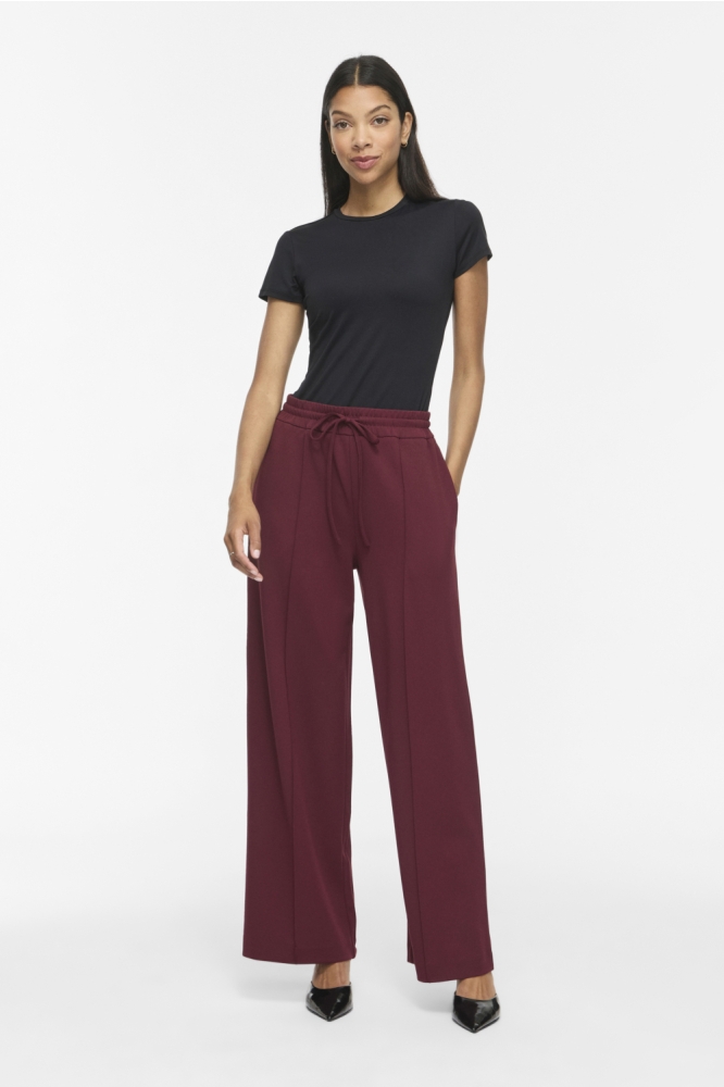 Vila bordeaux dames broek | Model