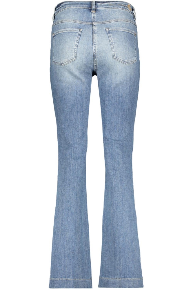 Mac blauwe dames jeans | Achteraanzicht