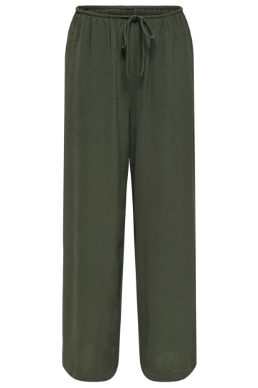 Jacqueline de Yong Broek JDYMELIA MW STRING WIDE PANT WVN EX 15394648 KAMBABA