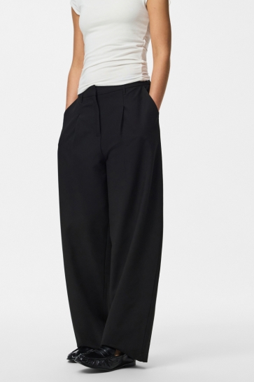 Pieces Broek PCBOSELLA MW BARREL PANT NOOS BC 17167143 BLACK