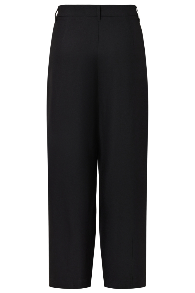 Pieces zwarte dames broek | Achteraanzicht