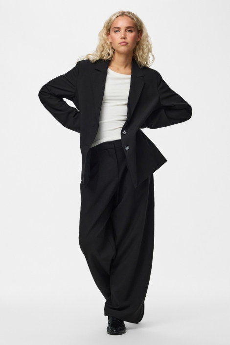 Pieces zwarte dames broek | Model
