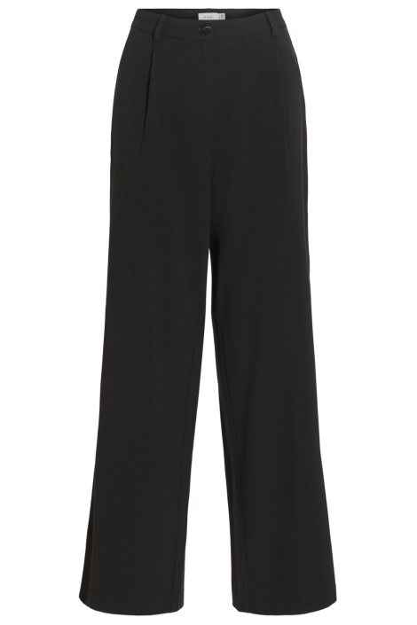 Vila zwarte dames broek | Vooraanzicht