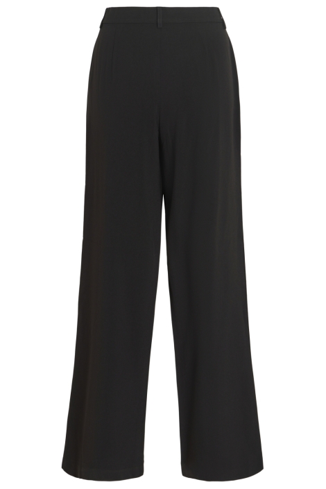 Vila zwarte dames broek | Achteraanzicht