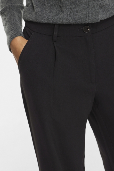 Vila zwarte dames broek | Close up