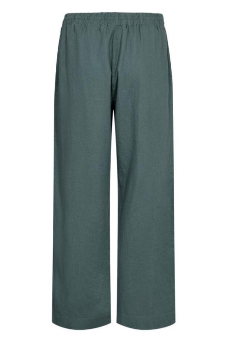 Freequent groene dames broek | Achteraanzicht