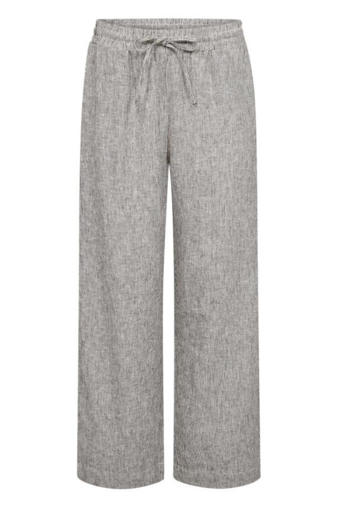 Freequent bruine dames broek | Vooraanzicht