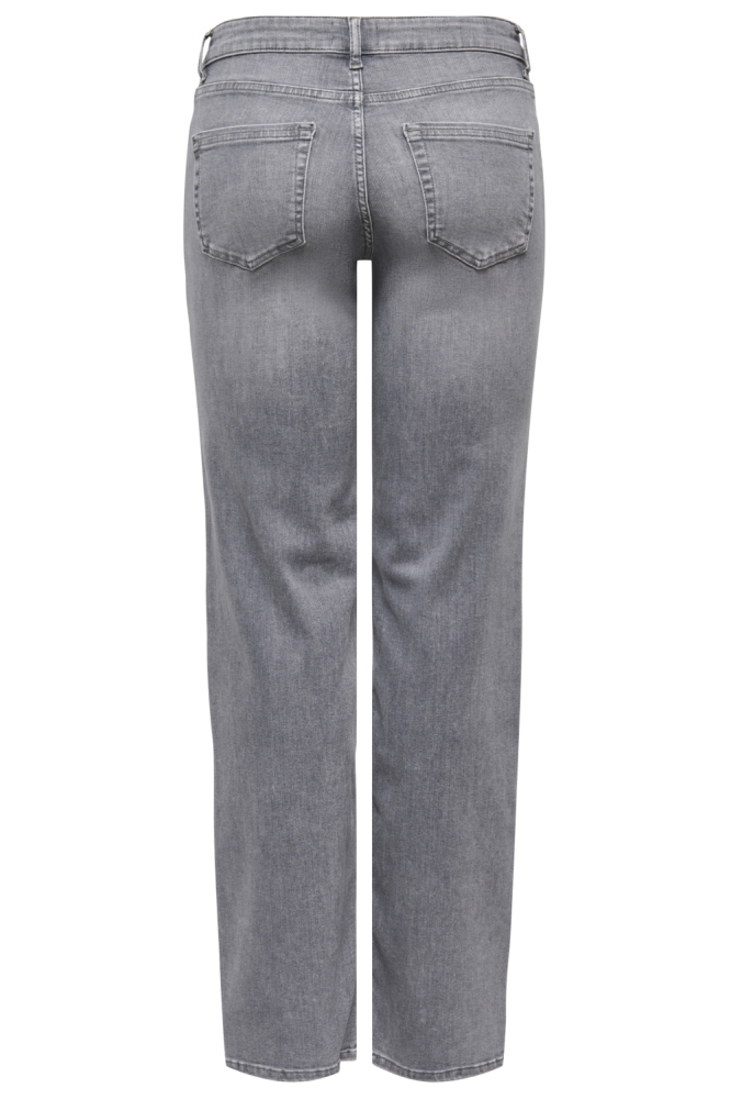 Only grijze dames jeans | Achteraanzicht