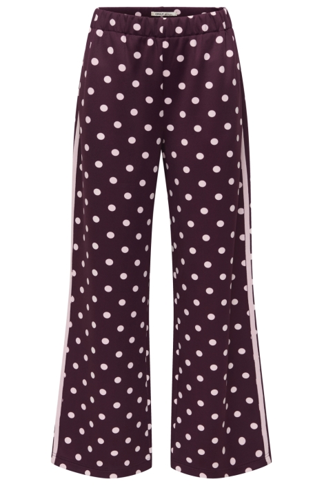 Only bordeaux dames broek | Vooraanzicht