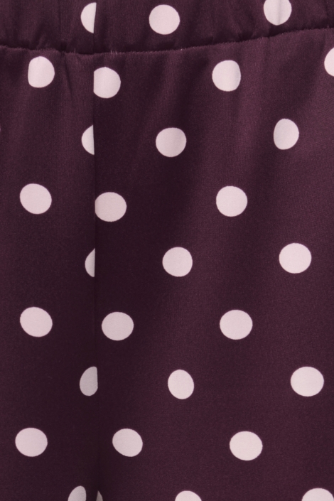 Only bordeaux dames broek | Kleurstaal