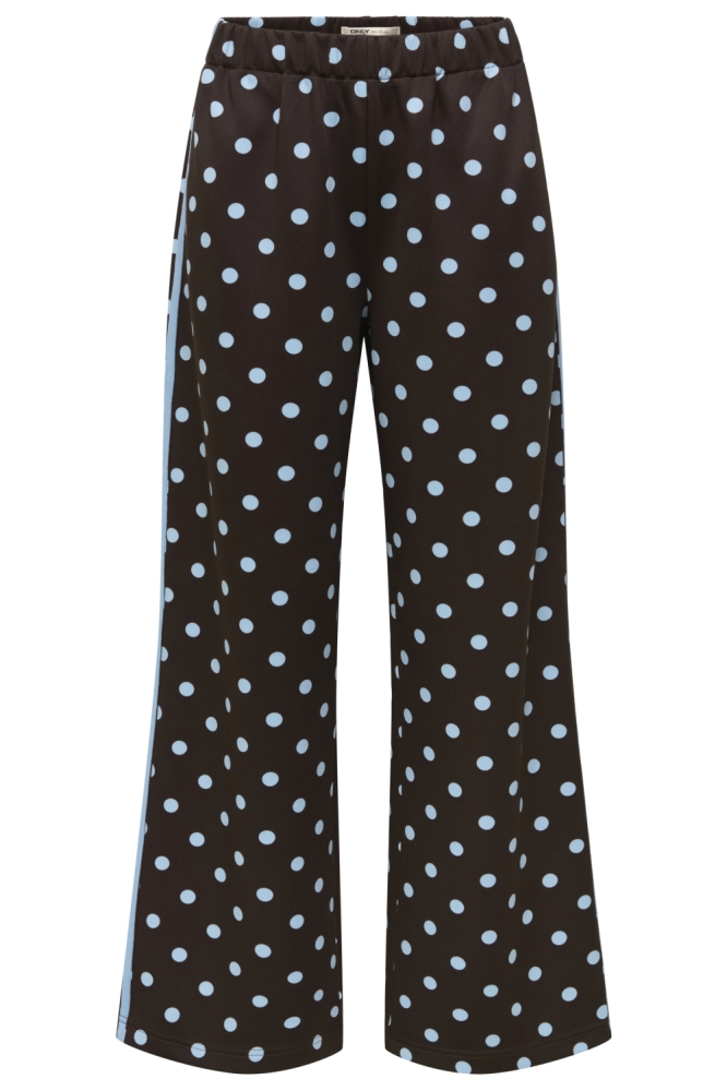 Only bruine dames broek | Vooraanzicht
