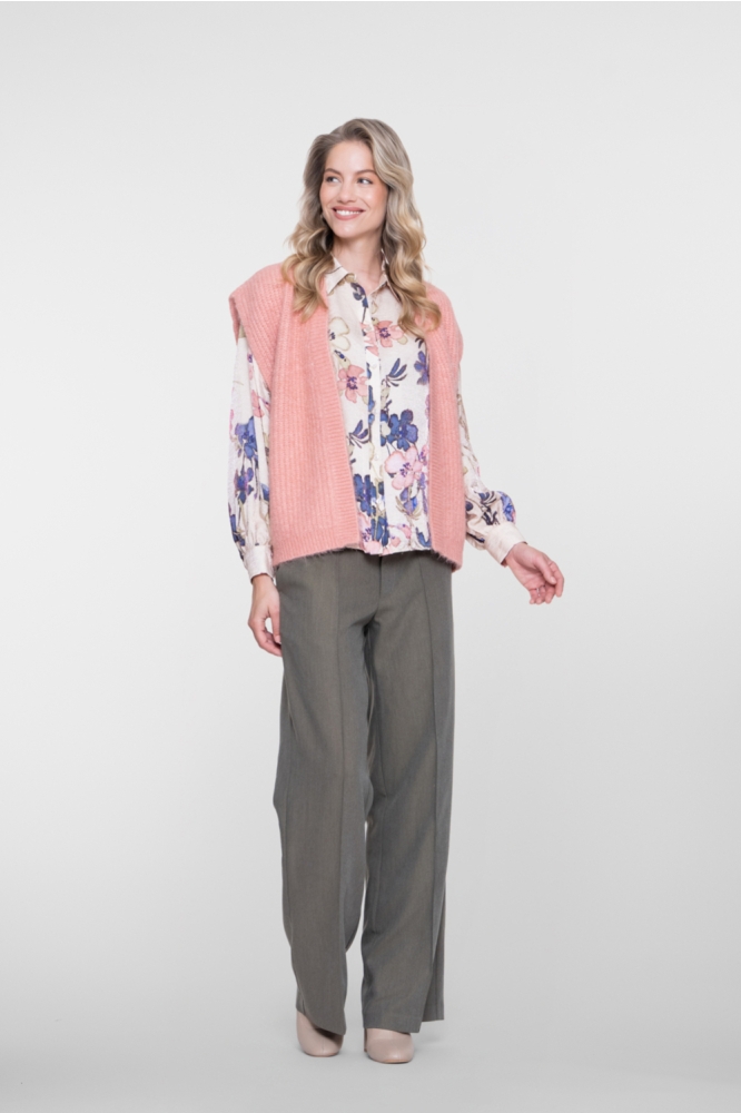 Geisha groene dames broek | Model