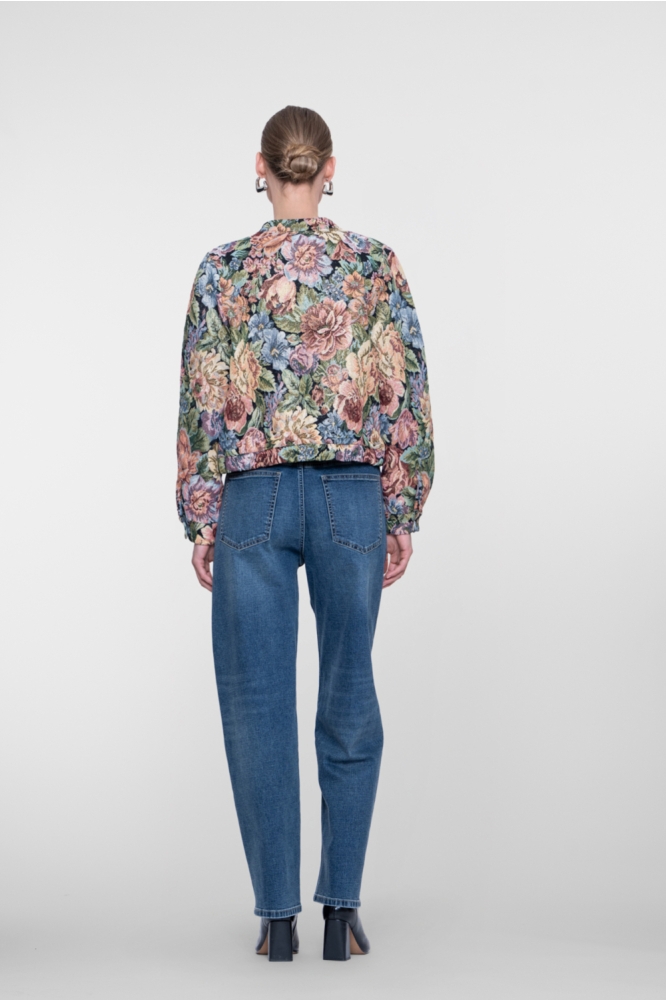 Geisha blauwe dames jeans | Model