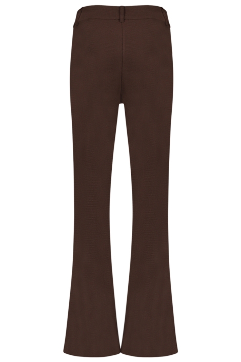 Geisha bruine dames broek | Achteraanzicht