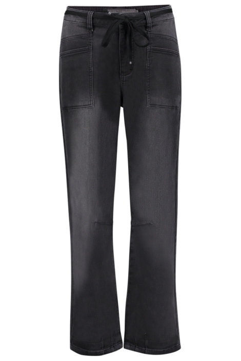Geisha grijze dames jeans | Vooraanzicht