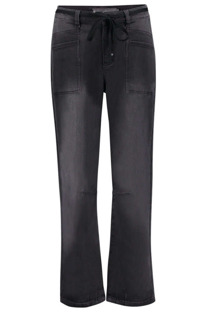 Geisha grijze dames jeans | Vooraanzicht