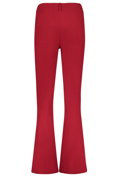 Geisha rode dames broek | Achteraanzicht