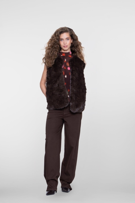 Geisha bruine dames jeans | Model