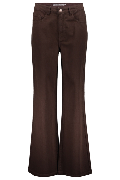 Geisha bruine dames jeans | Vooraanzicht