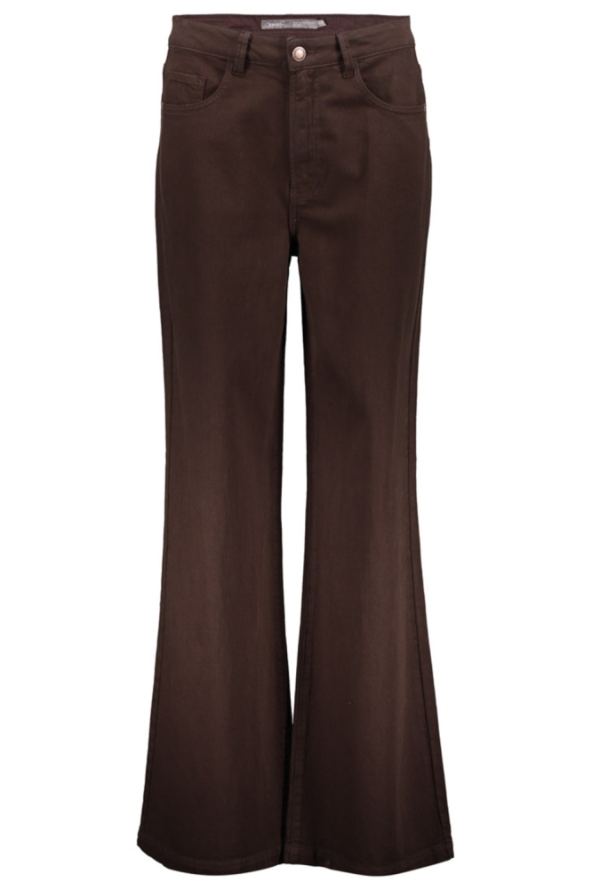 Geisha bruine dames jeans | Vooraanzicht