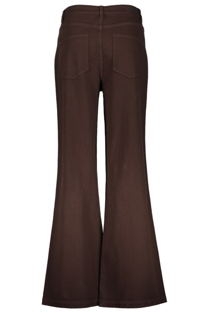 Geisha bruine dames jeans | Achteraanzicht