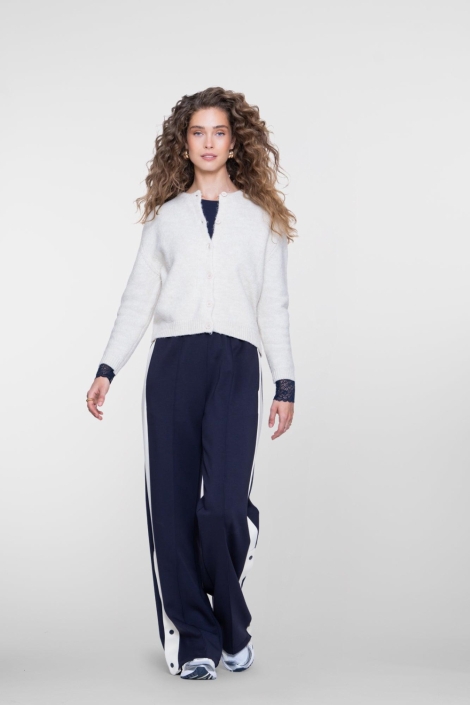 Geisha blauwe dames broek | Model