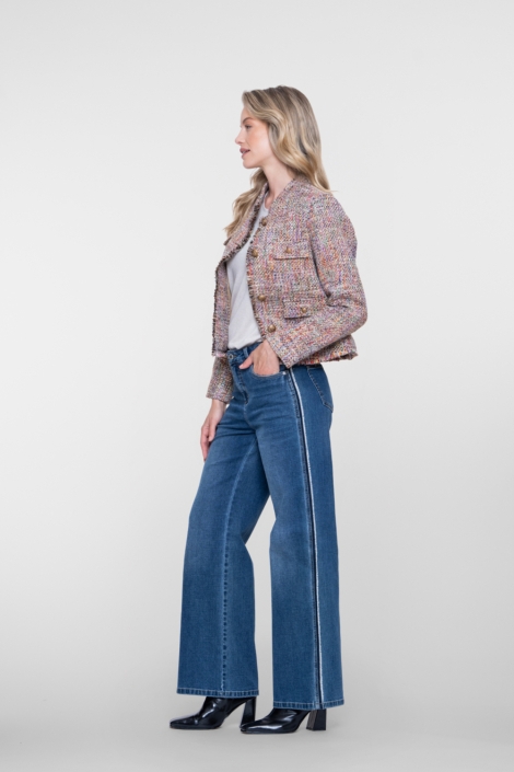Geisha blauwe dames jeans | Model