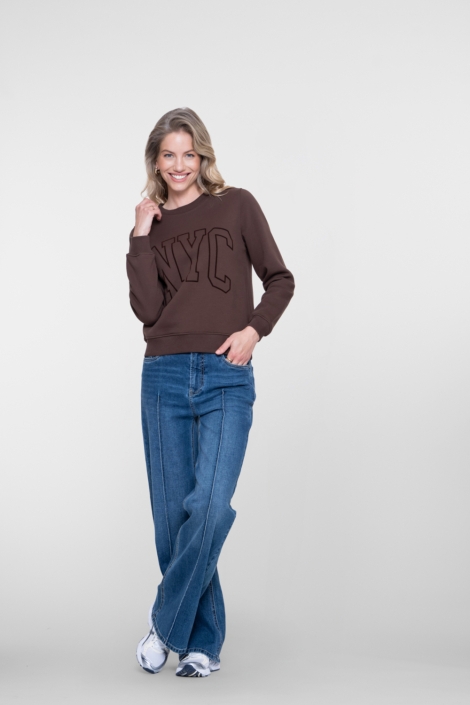 Geisha blauwe dames jeans | Model