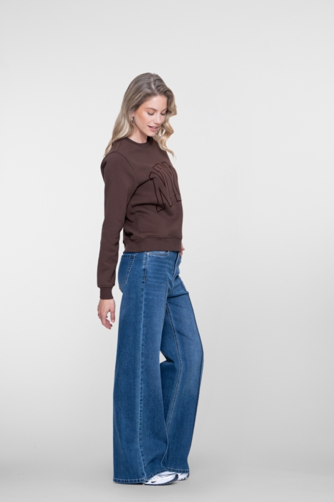 Geisha blauwe dames jeans | Model