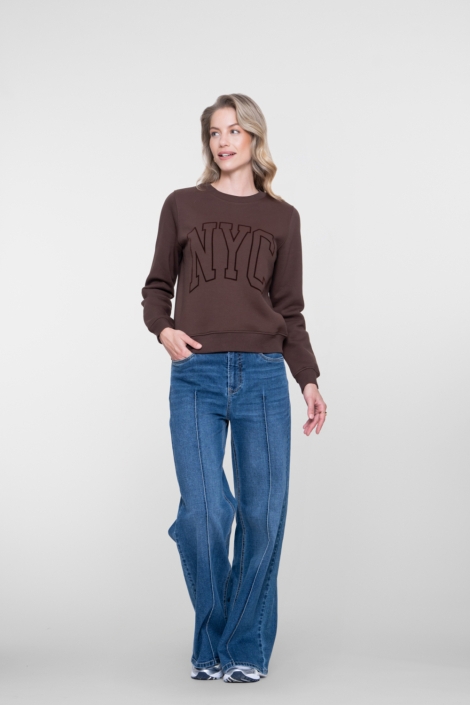 Geisha blauwe dames jeans | Model