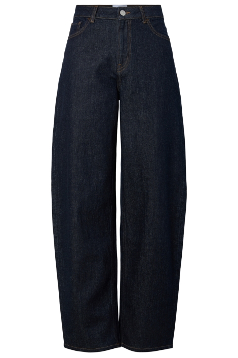 Pieces blauwe dames jeans | Vooraanzicht
