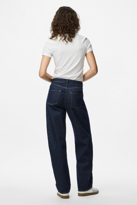 Pieces blauwe dames jeans | Model