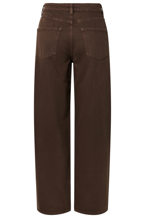 Pieces bruine dames jeans | Achteraanzicht