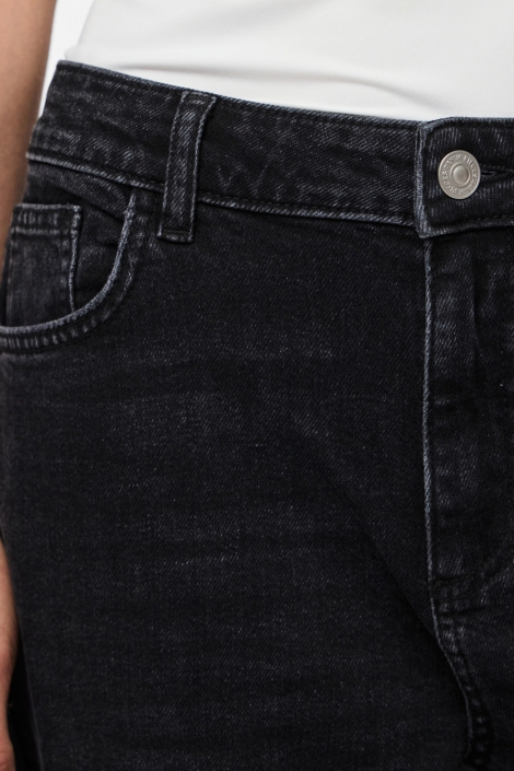 Pieces zwarte dames jeans | Close up