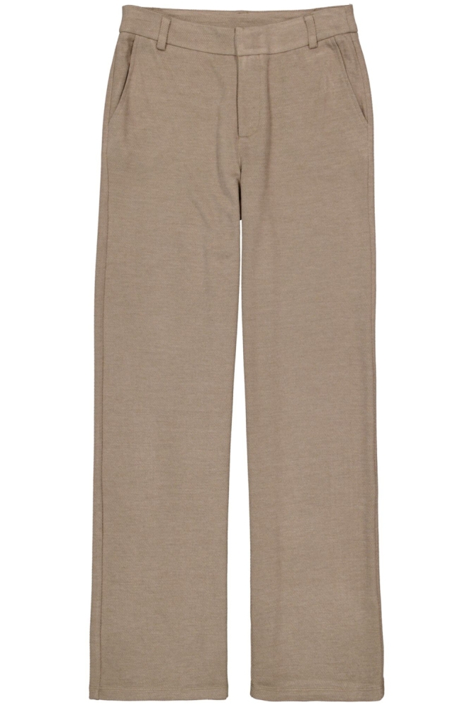 Garcia bruine dames broek | Vooraanzicht