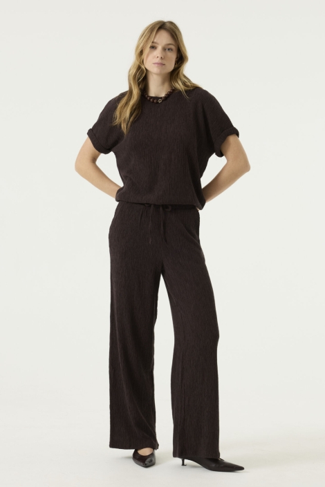 Garcia bruine dames broek | Model