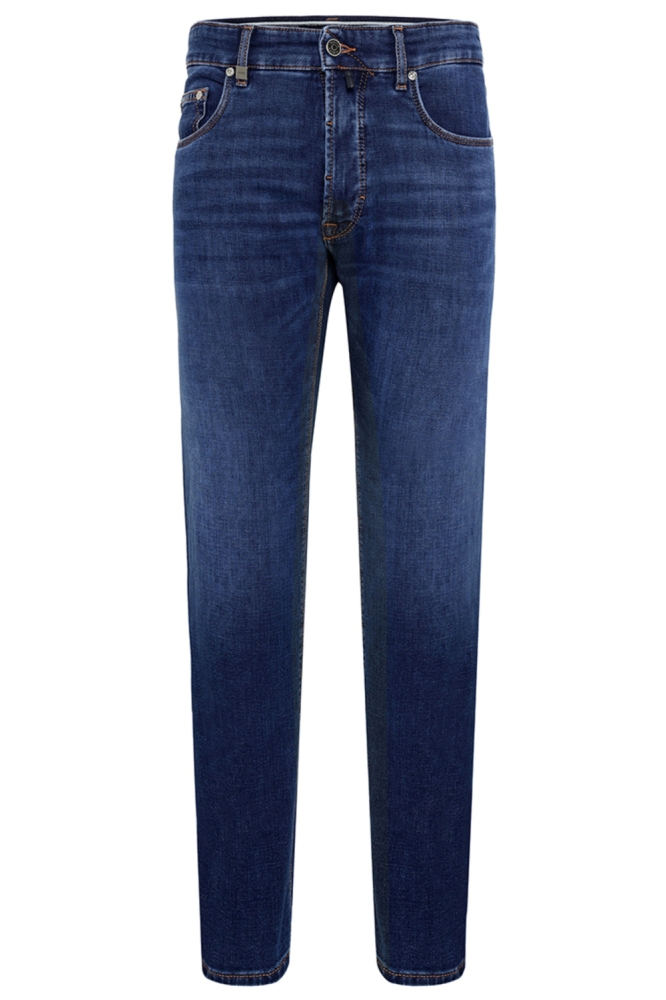Pierre Cardin blauwe heren jeans | Vooraanzicht