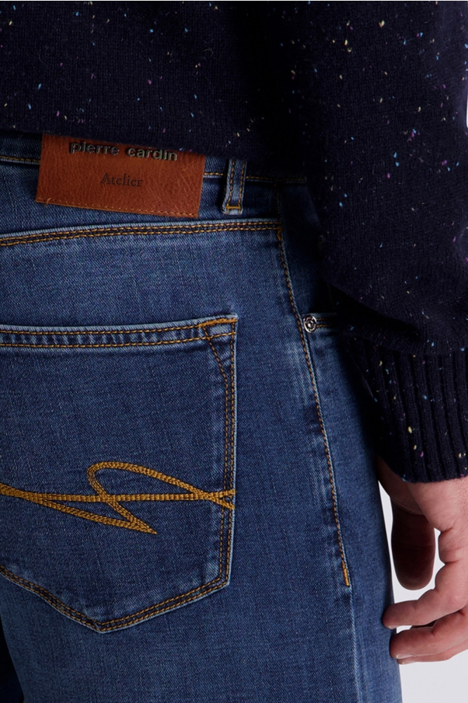 Pierre Cardin blauwe heren jeans | Kleurstaal