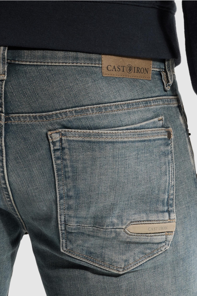 Cast Iron blauwe heren jeans | Kleurstaal