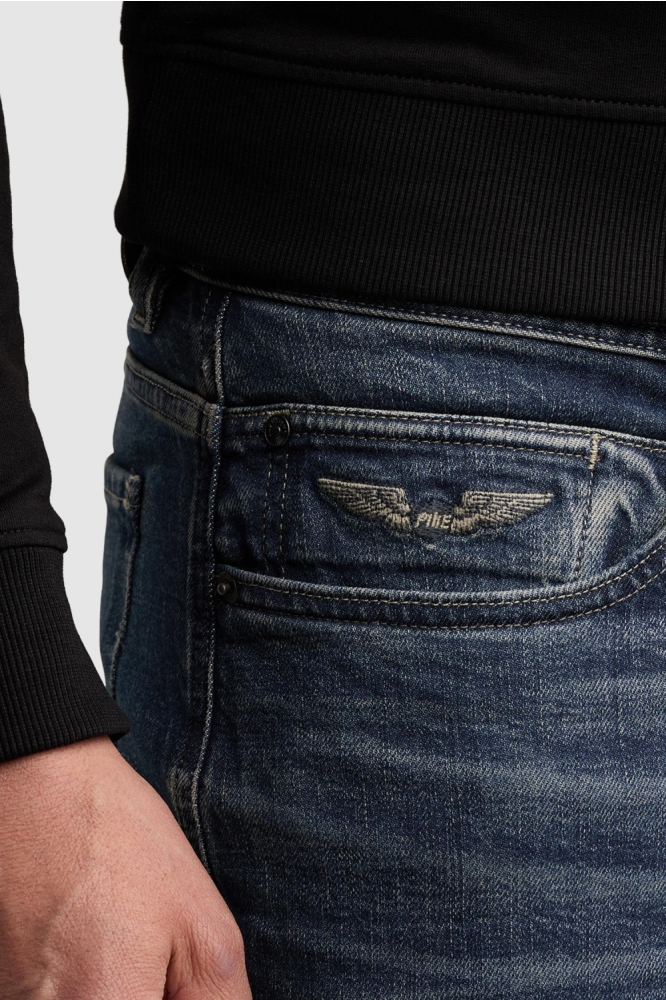 PME legend blauwe heren jeans | Close up