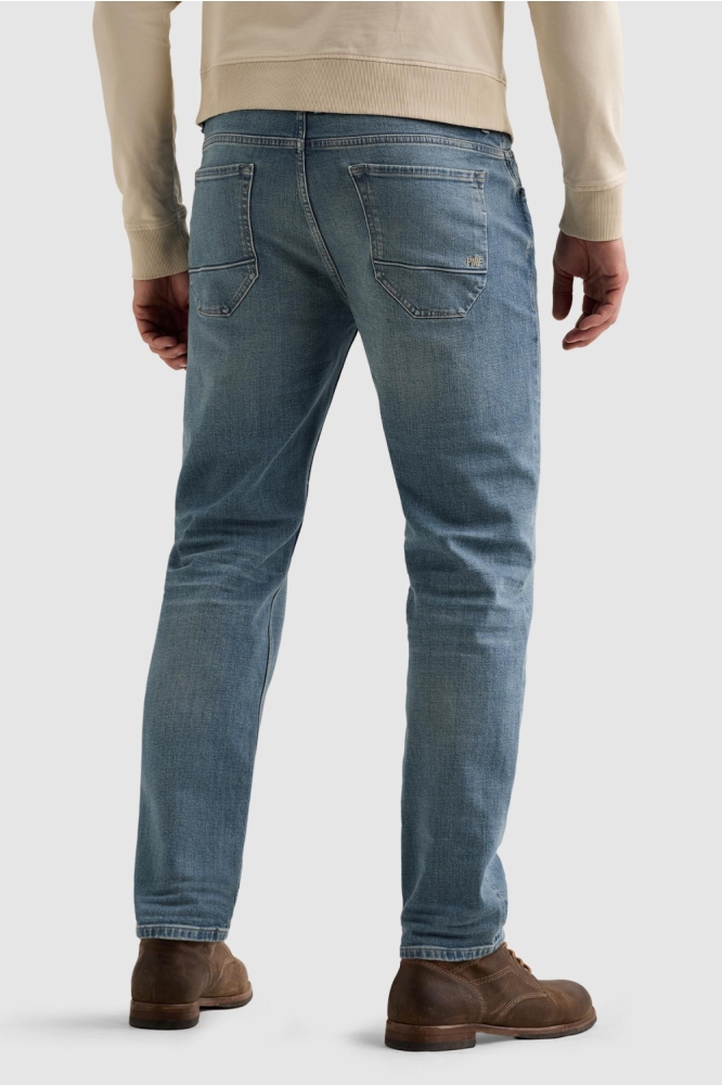 PME legend blauwe heren jeans | Model achteraanzicht