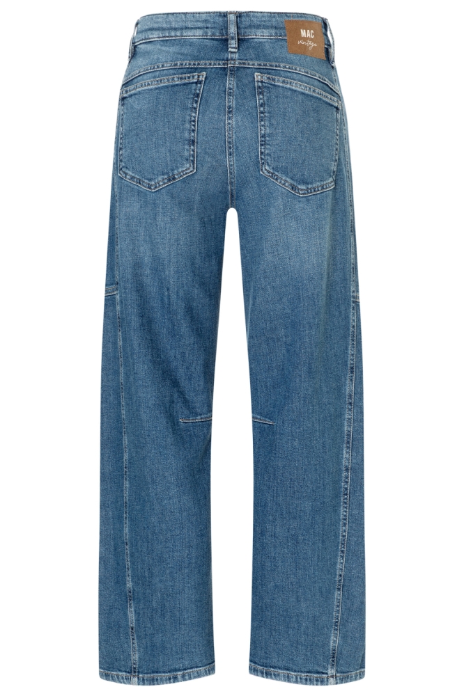 Mac blauwe dames jeans | Achteraanzicht