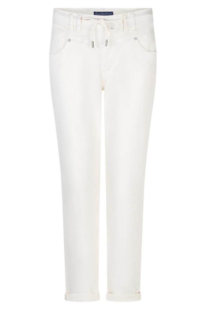 Red Button ecru dames broek | Vooraanzicht