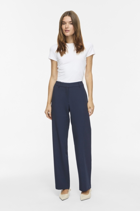 Vila blauwe dames broek | Model