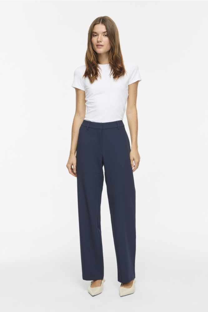 Vila blauwe dames broek | Model