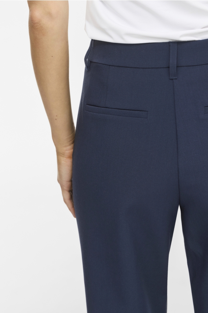 Vila blauwe dames broek | Close up
