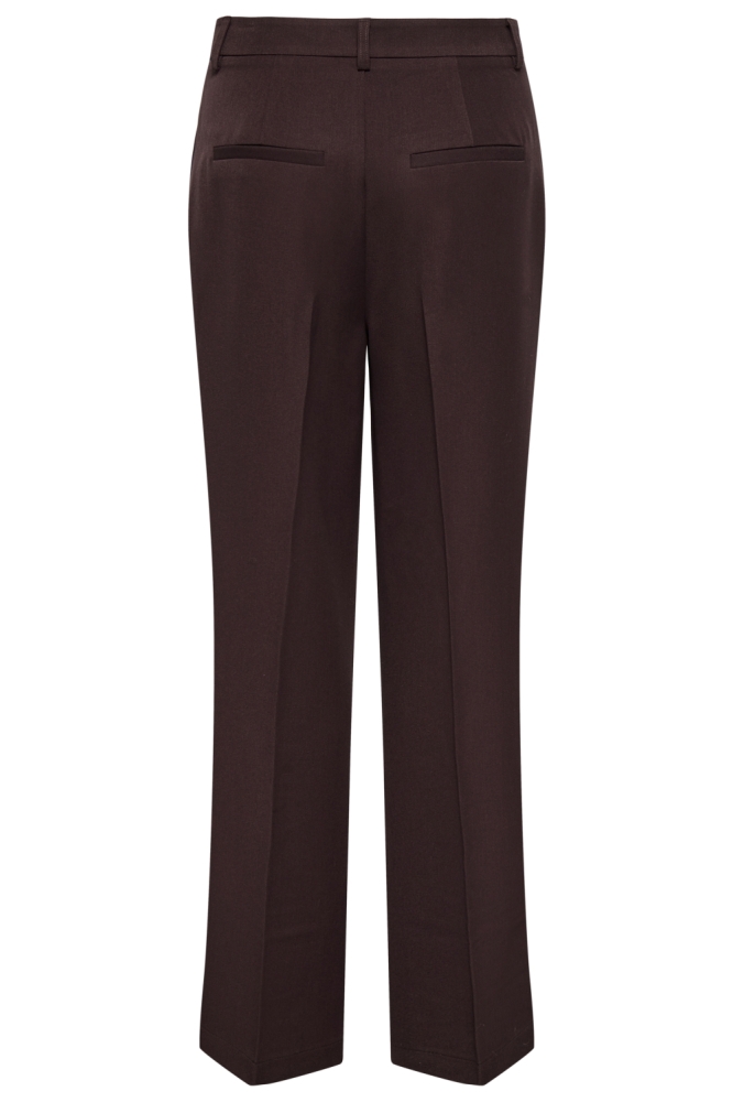 Only bordeaux dames broek | Achteraanzicht
