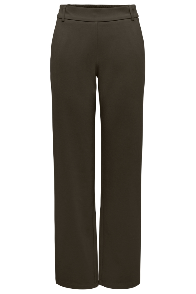 Only bruine dames broek | Vooraanzicht