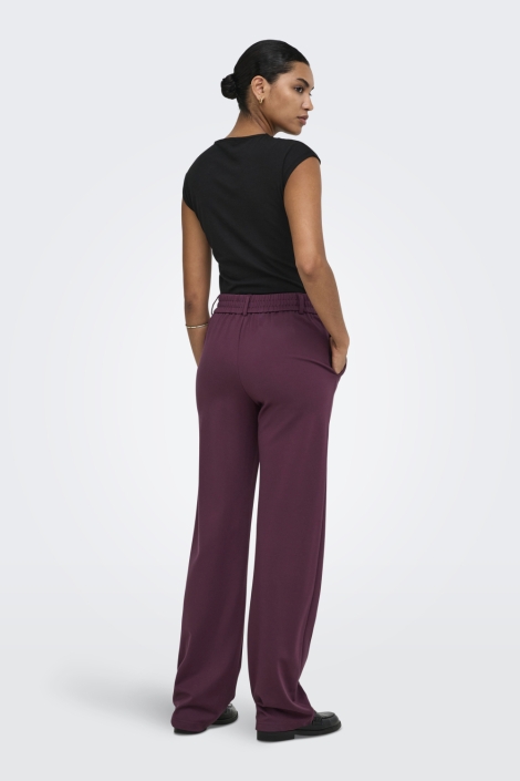 Only bordeaux dames broek | Model